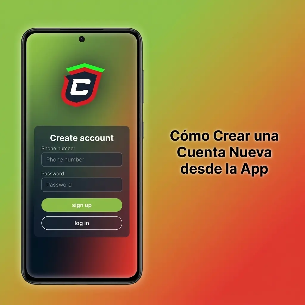 Pasos para crear una cuenta nueva en la app de Casinado desde Android o iOS en menos de 3 minutos