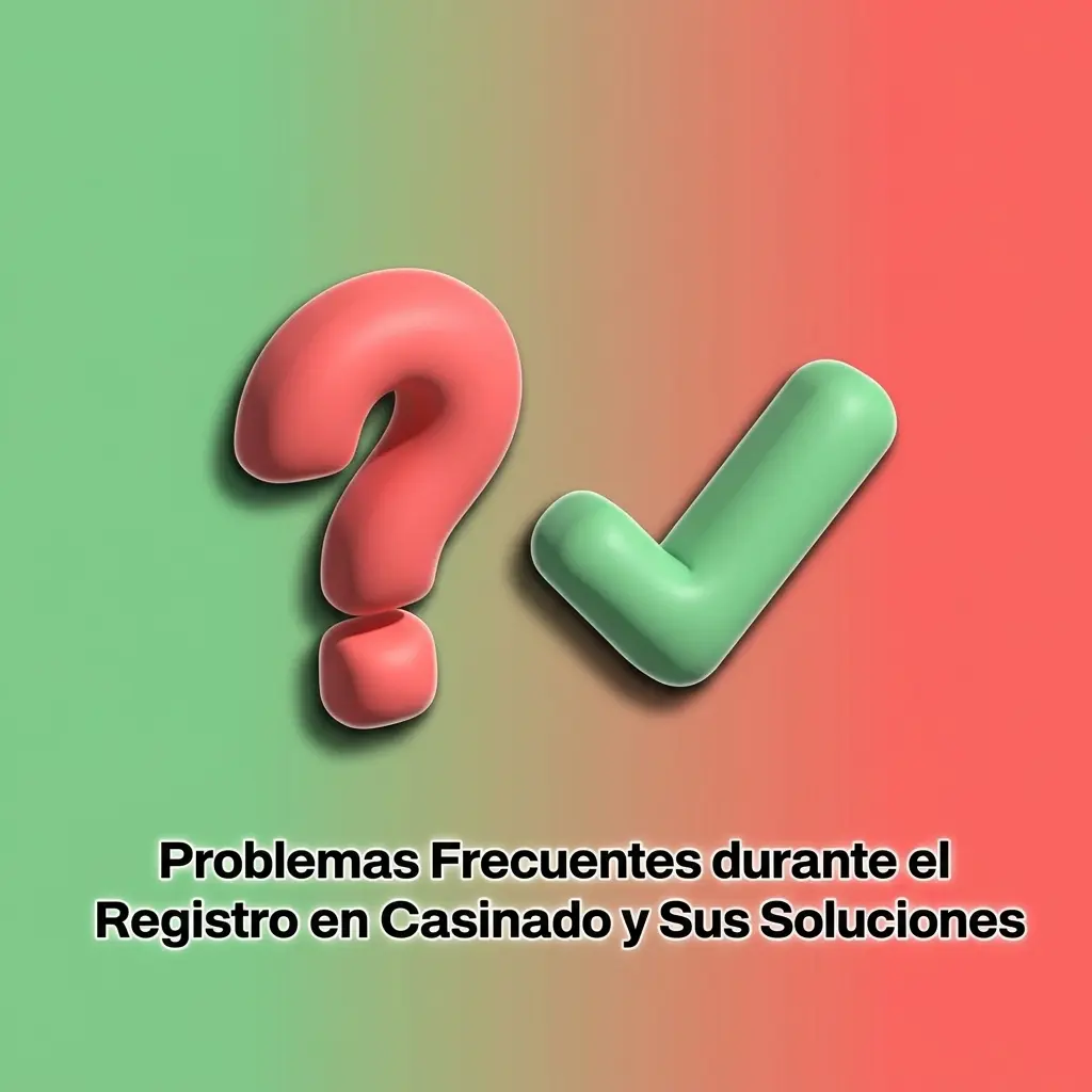 Tabla de problemas frecuentes en el registro de Casinado y sus soluciones paso a paso